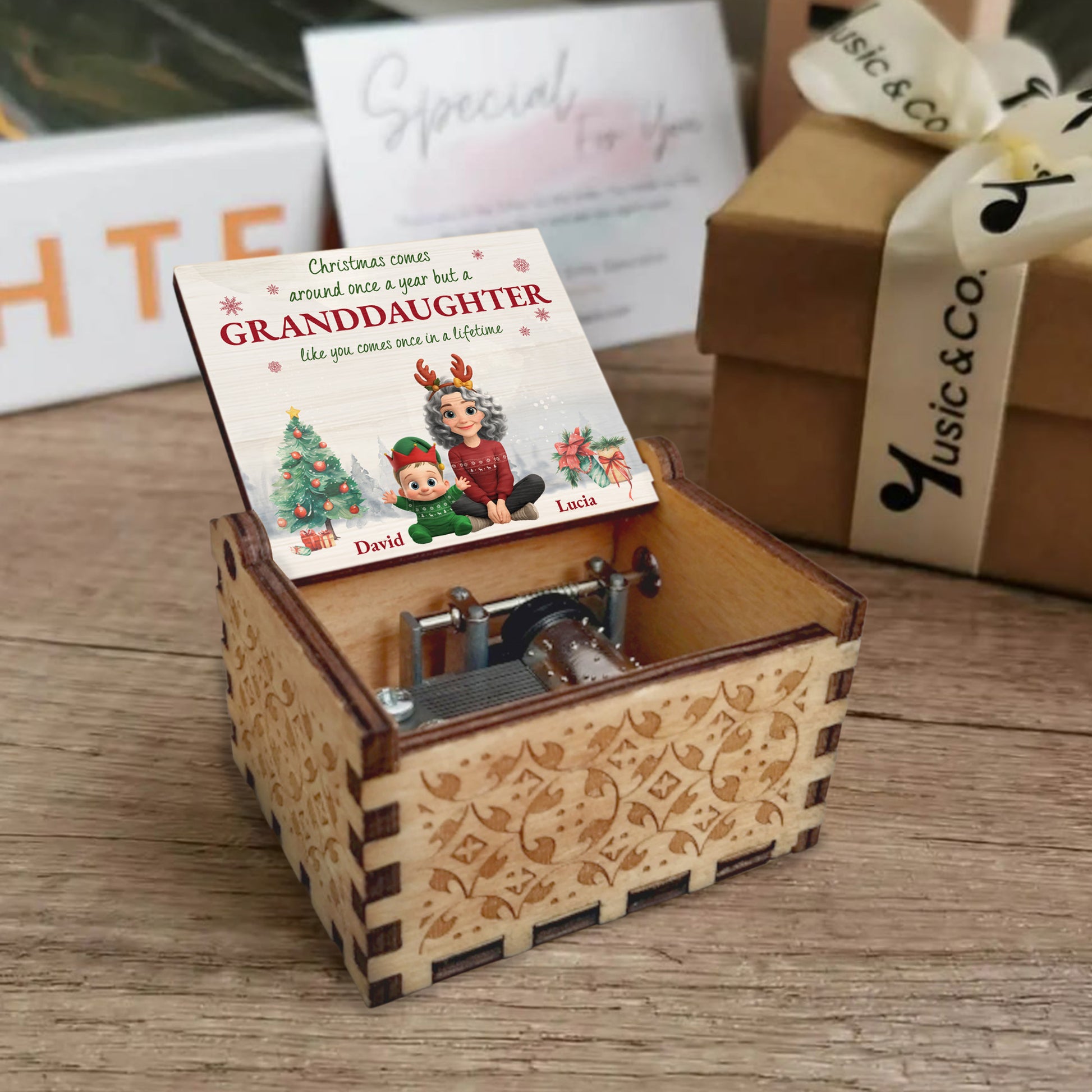 Christmas Comes Around Once A Year For Beloved Granddaughter