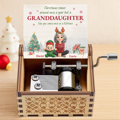 Christmas Comes Around Once A Year For Beloved Granddaughter