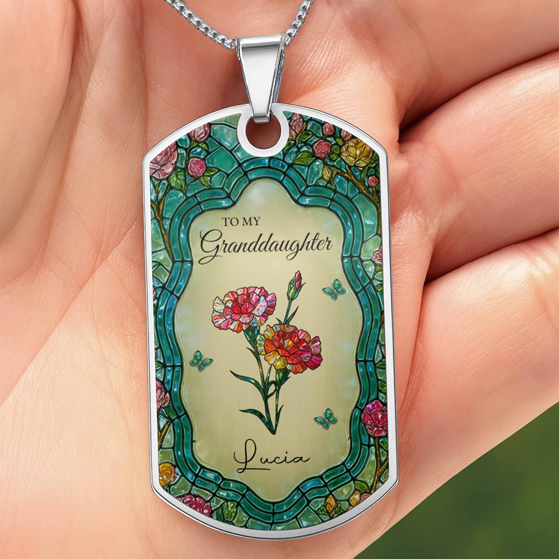 To My Granddaughter, Straighten Your Crown With Flowers