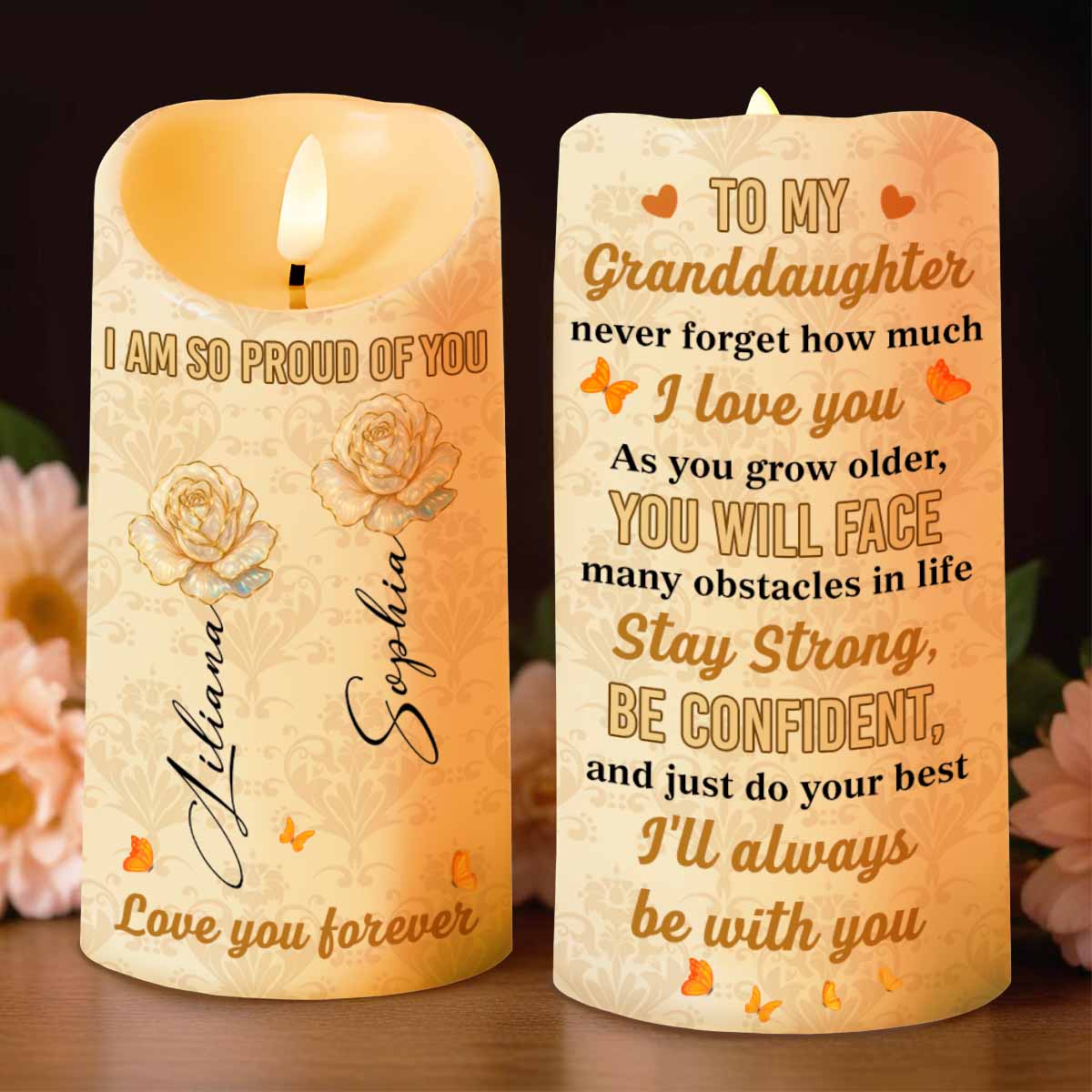 Proud Of You, Roses And Butterflies