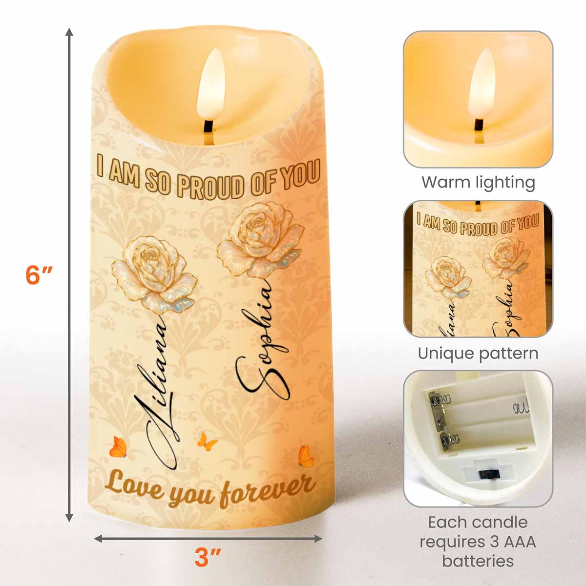 Proud Of You, Roses And Butterflies