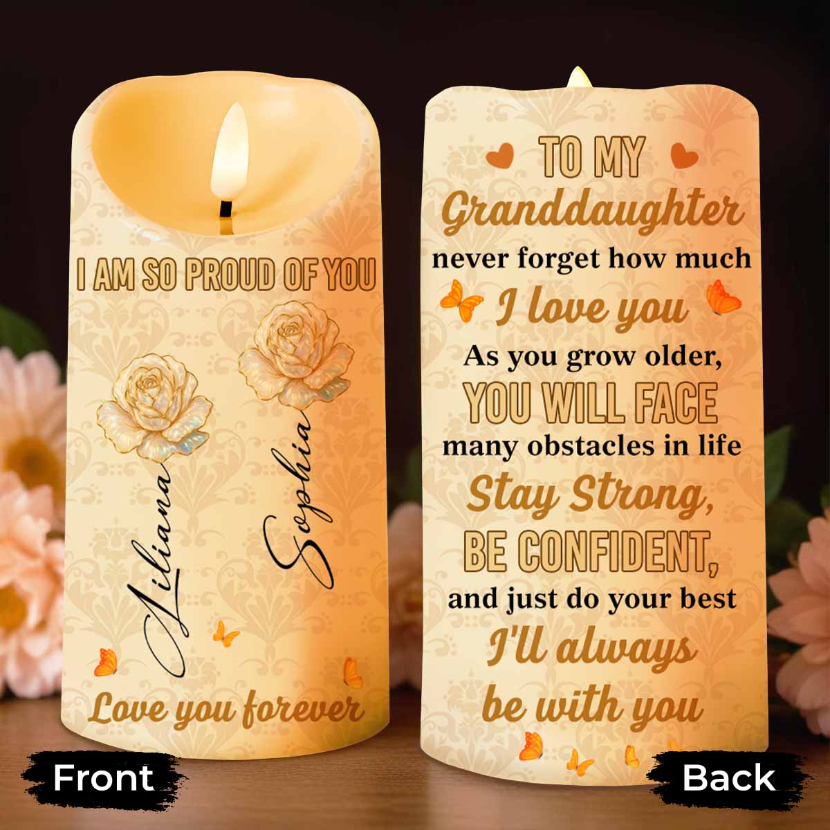 Proud Of You, Roses And Butterflies