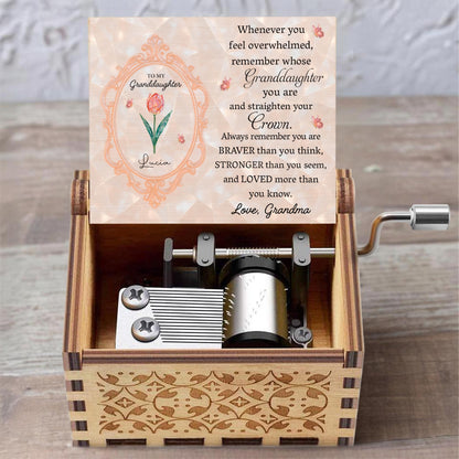 Whenever You Feel Overwhelmed, Remember Whose Granddaughter You Are