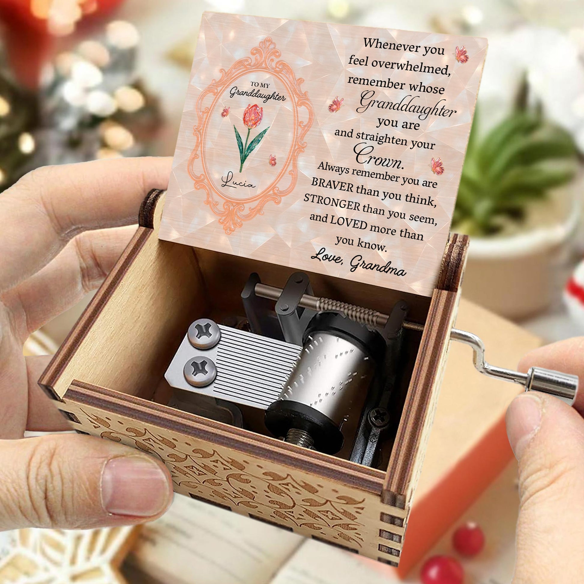 Whenever You Feel Overwhelmed, Remember Whose Granddaughter You Are