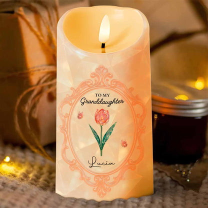 Once Upon A Time, A Little Girl, Flower Design