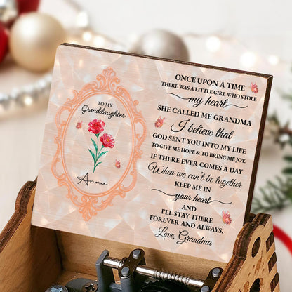 To My Granddaughter, Once Upon A Time, Floral Accents
