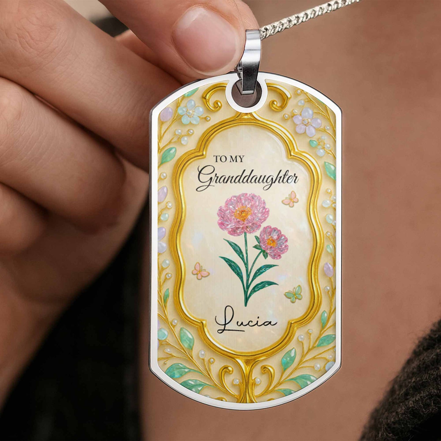 To My Granddaughter, Keep Me In Your Heart, Flowers