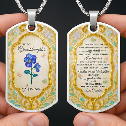 To My Granddaughter, Keep Me In Your Heart, Flowers