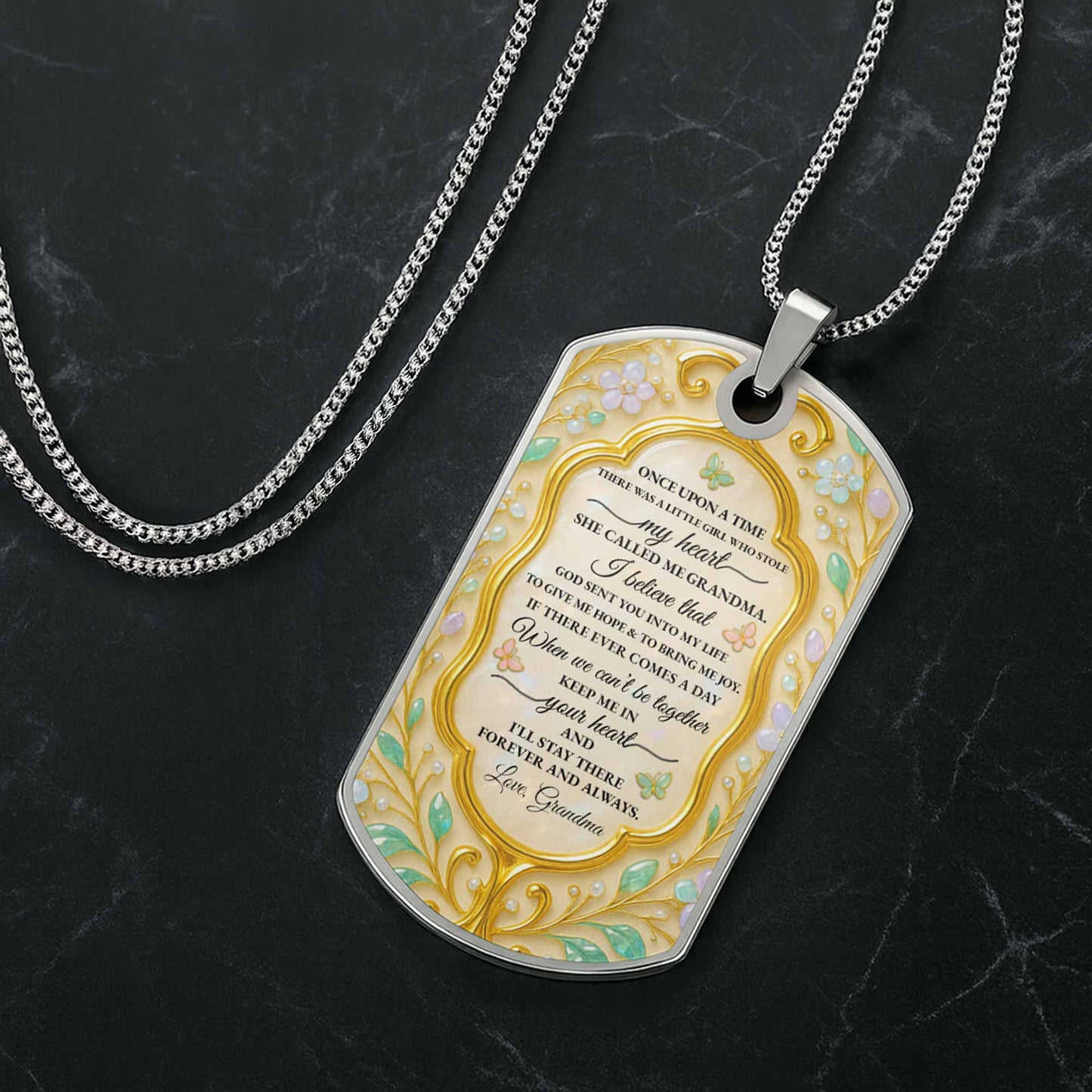 To My Granddaughter, Keep Me In Your Heart, Flowers