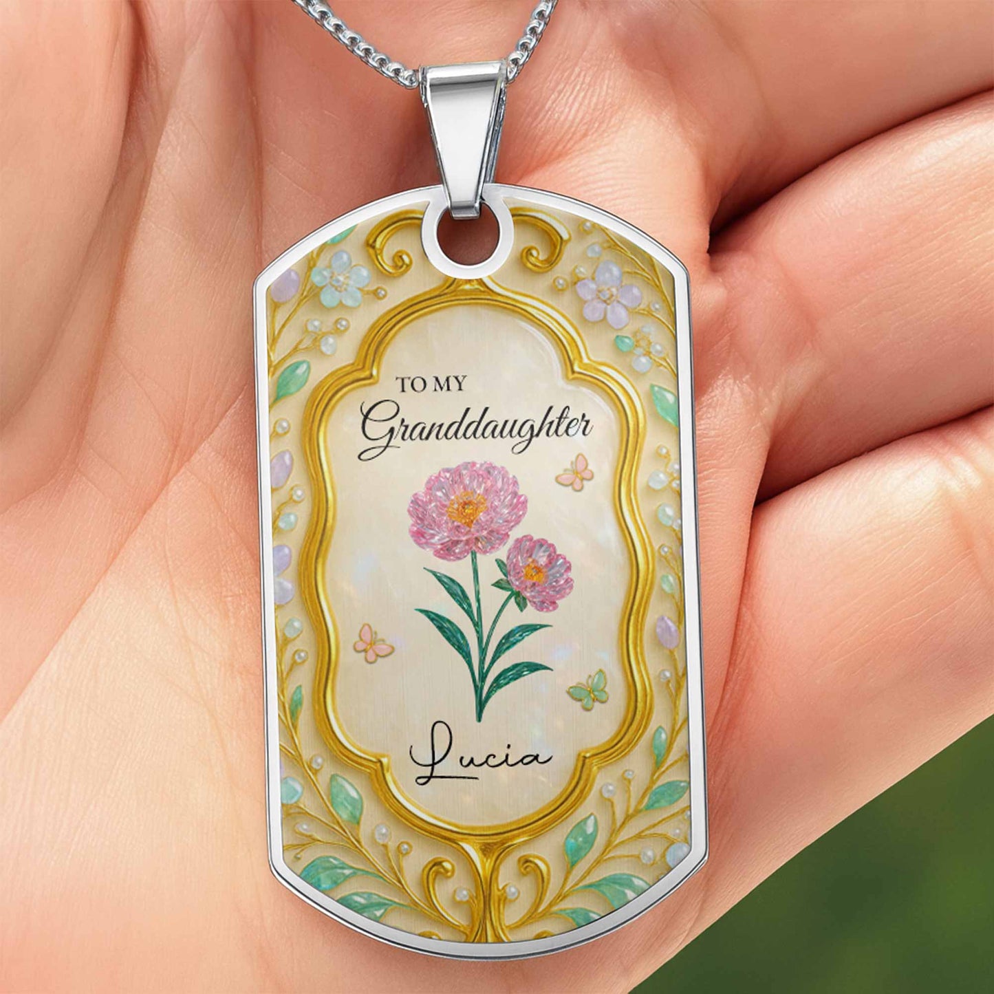 To My Granddaughter, Keep Me In Your Heart, Flowers