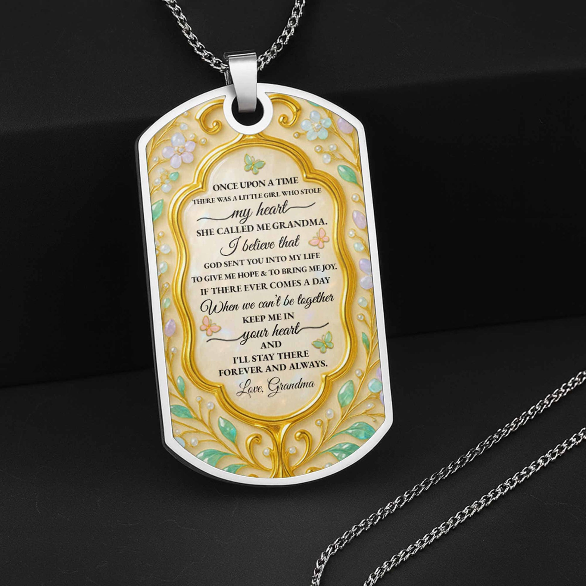 To My Granddaughter, Keep Me In Your Heart, Flowers