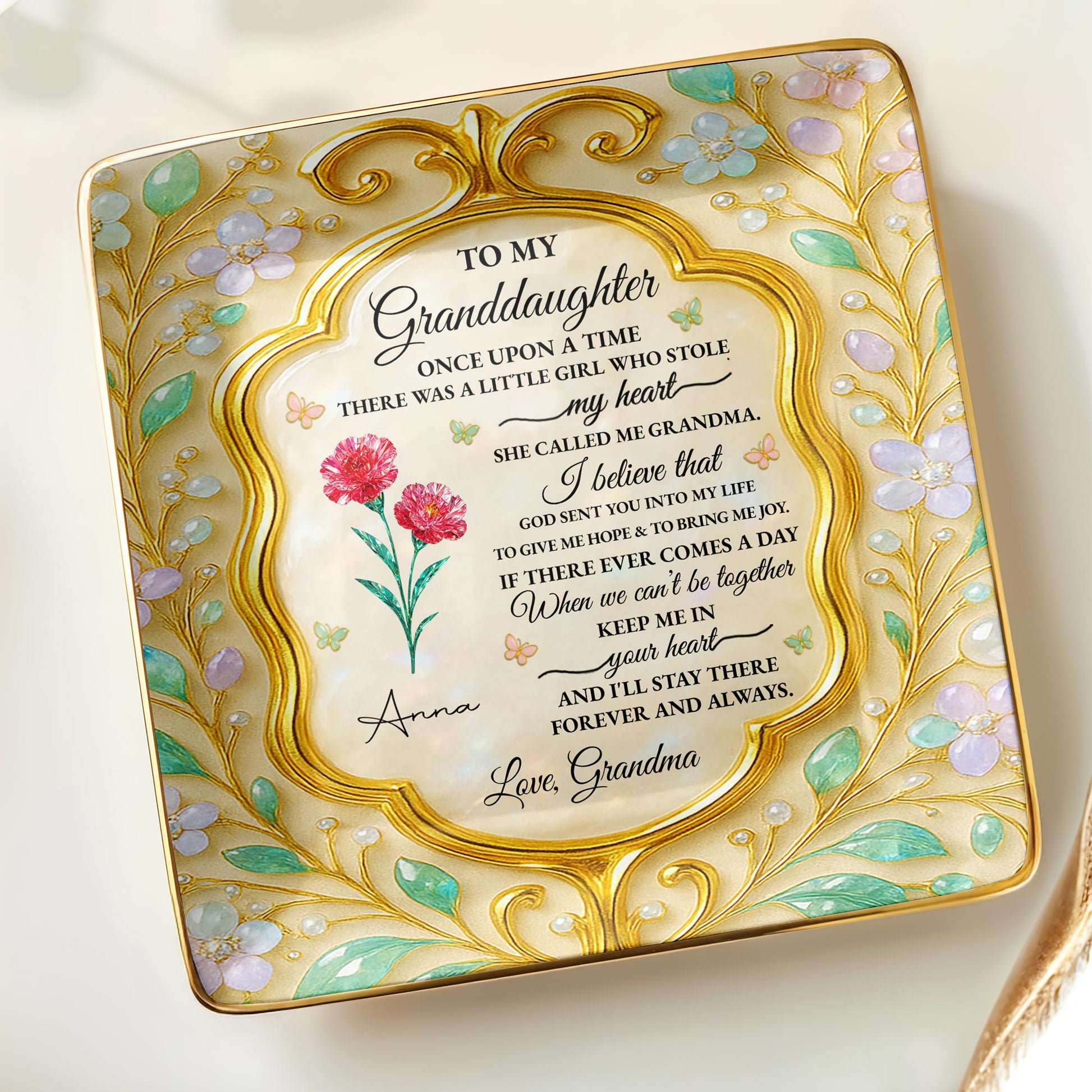 To My Granddaughter, Once Upon A Time, Flowers