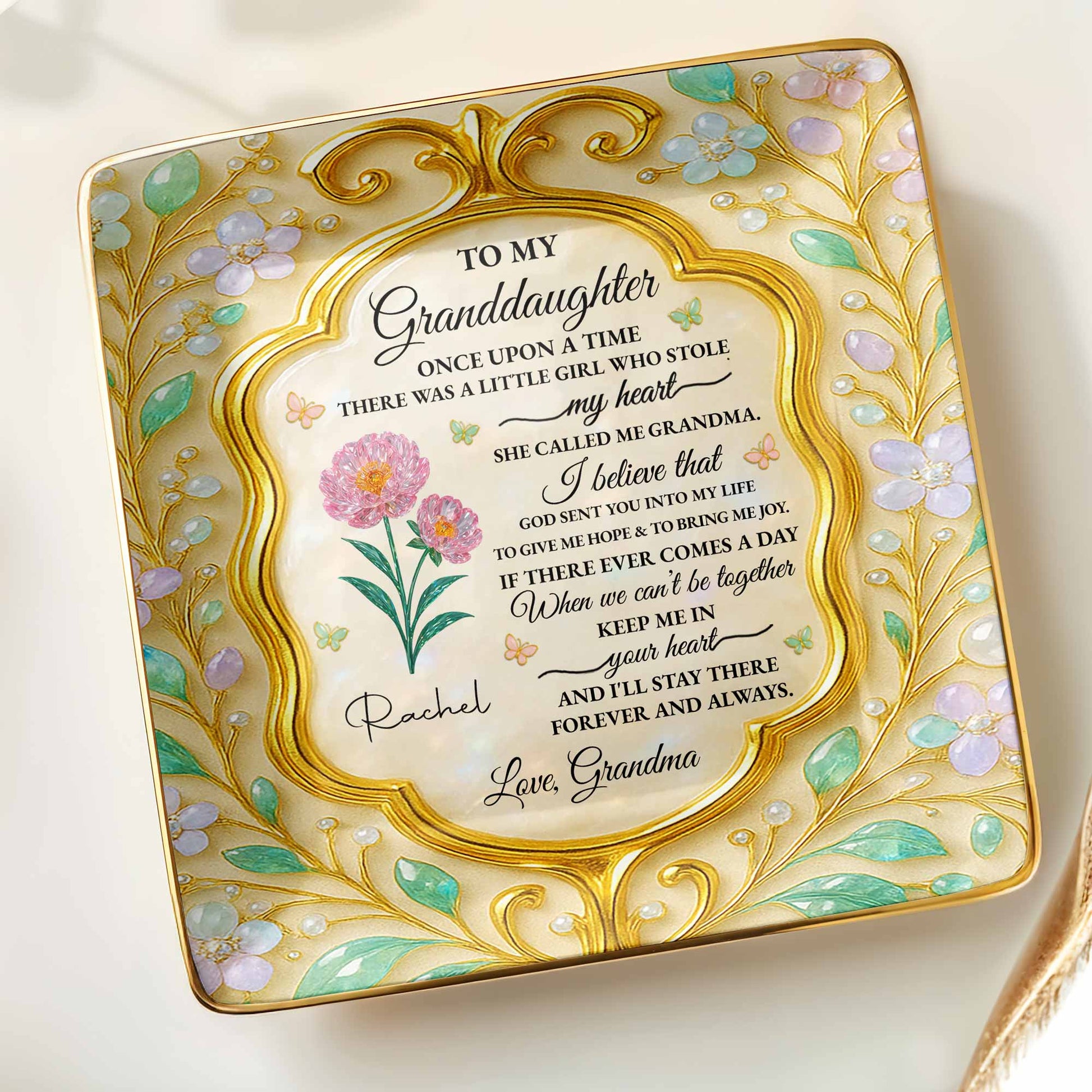 To My Granddaughter, Once Upon A Time, Flowers