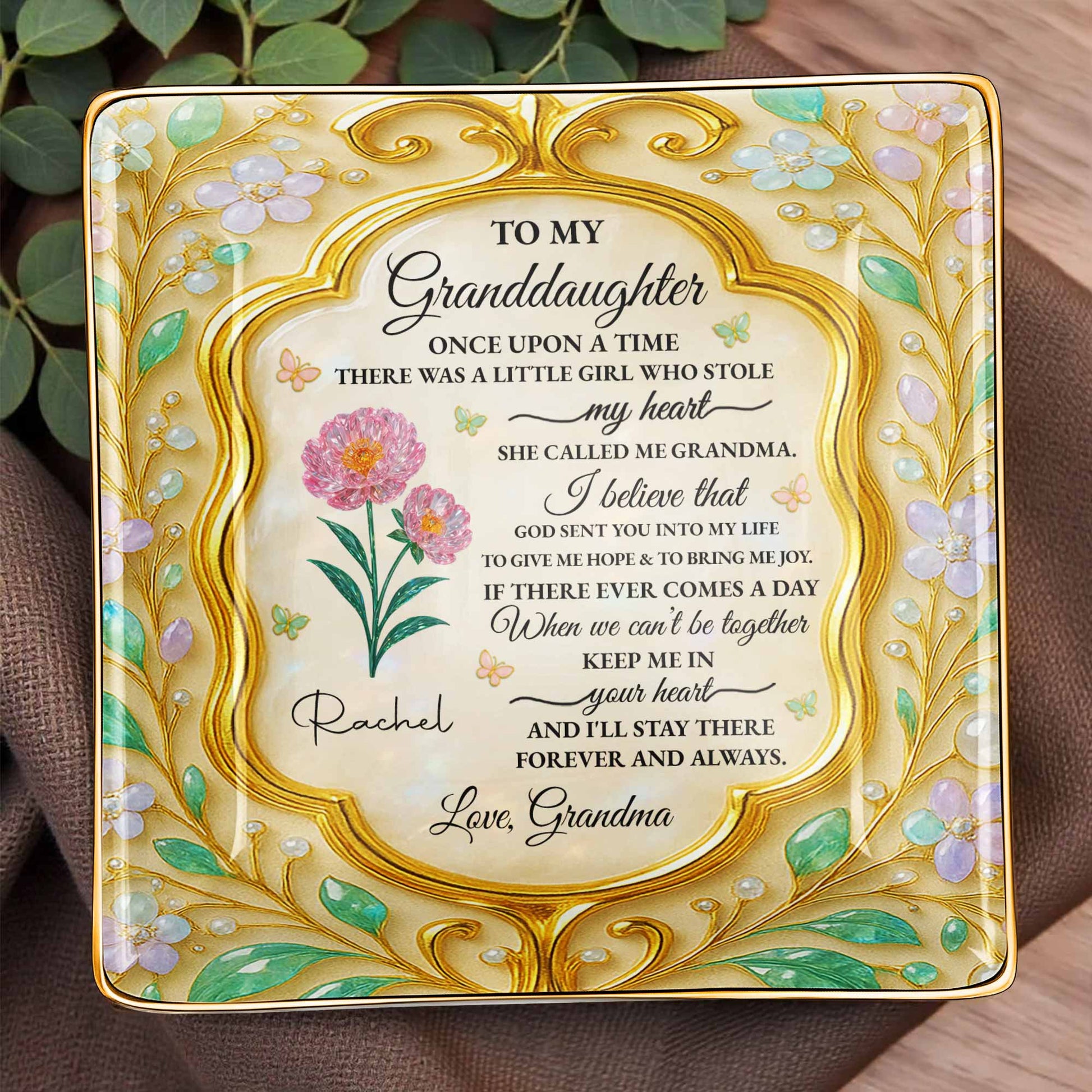 To My Granddaughter, Once Upon A Time, Flowers