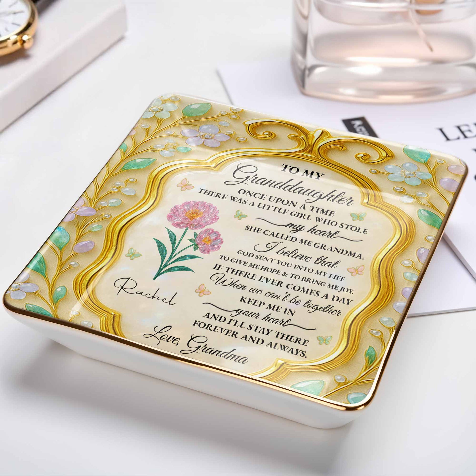 To My Granddaughter, Once Upon A Time, Flowers