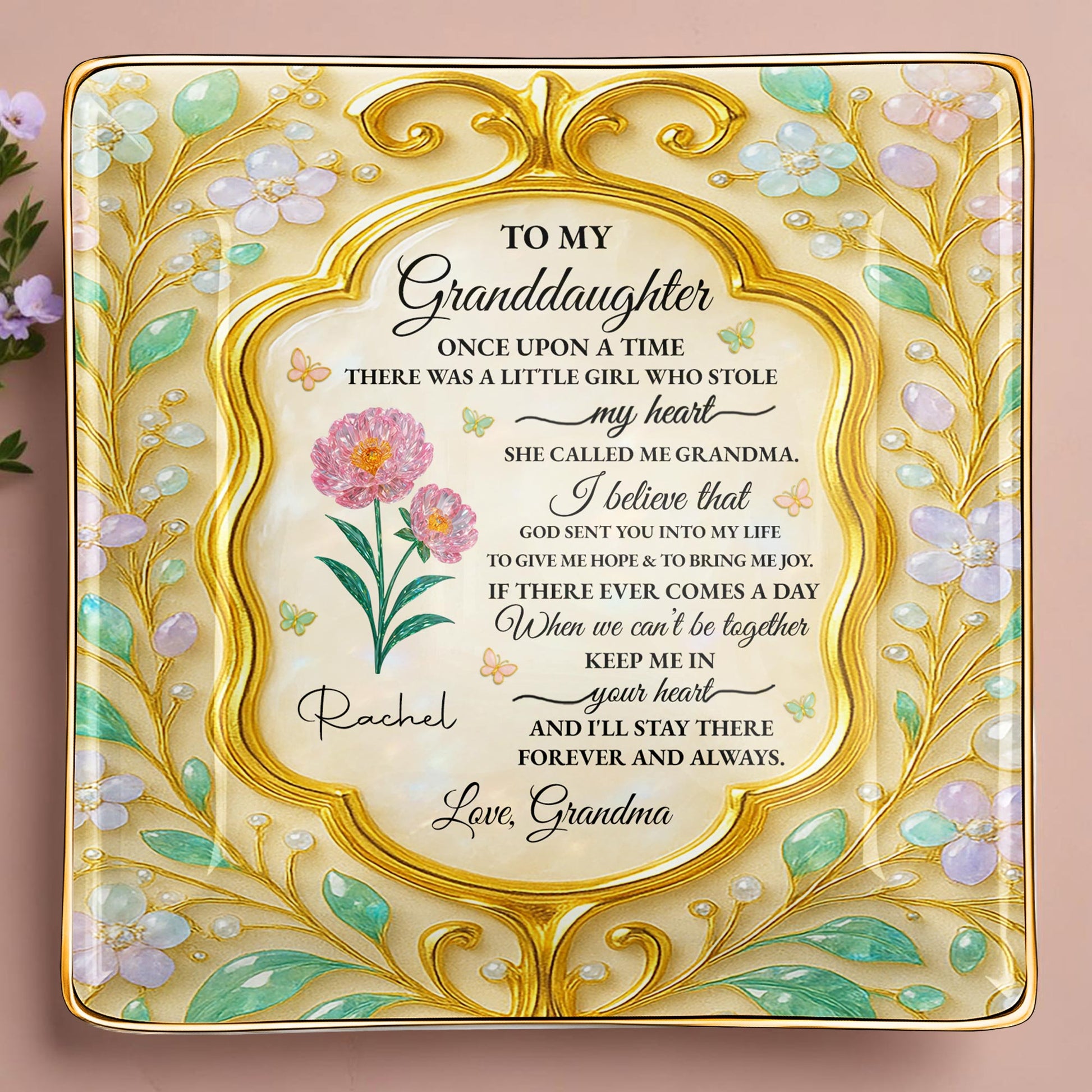 To My Granddaughter, Once Upon A Time, Flowers