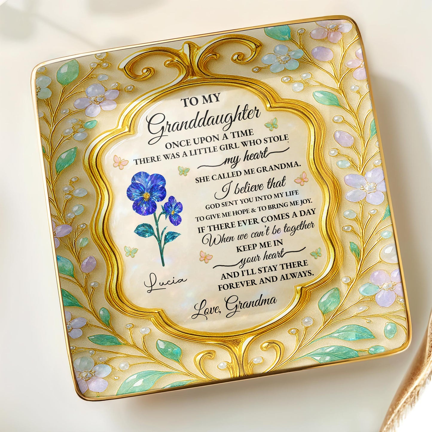 To My Granddaughter, Once Upon A Time, Flowers