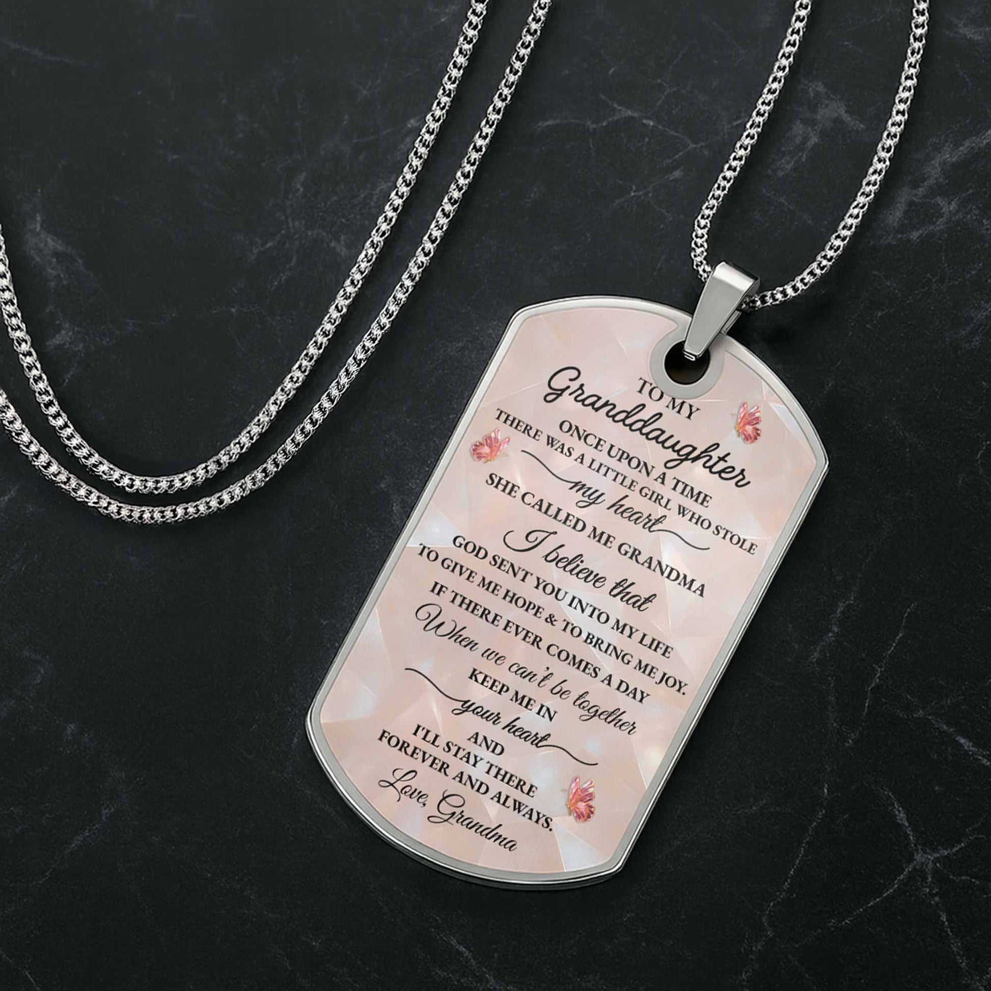 To My Granddaughter, Keep Me In Your Heart, Flowers