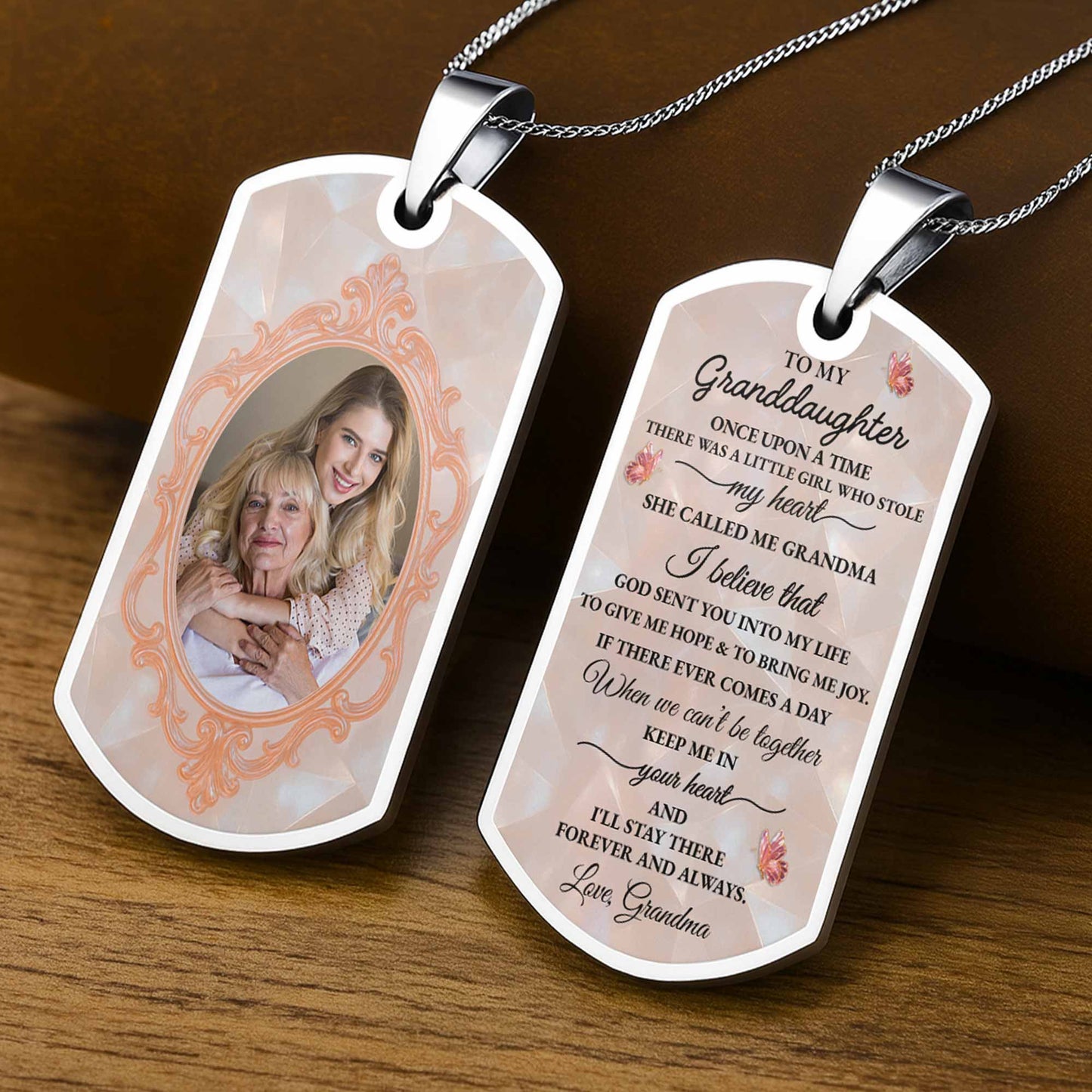 To My Granddaughter, Keep Me In Your Heart, Flowers