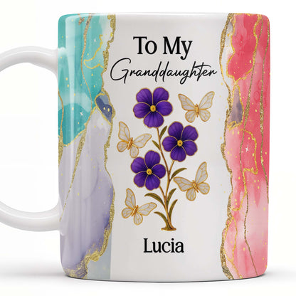 Always Remember You Are Braver, Flowers And Butterflies Design - Personalized Custom Coffee Mug - GDT418_MG
