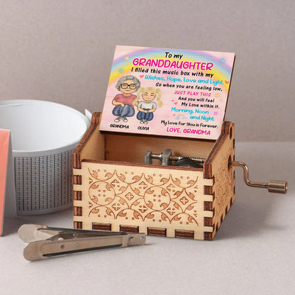 Filled With Wishes, Hope, Love And Light, Rainbow And Stars