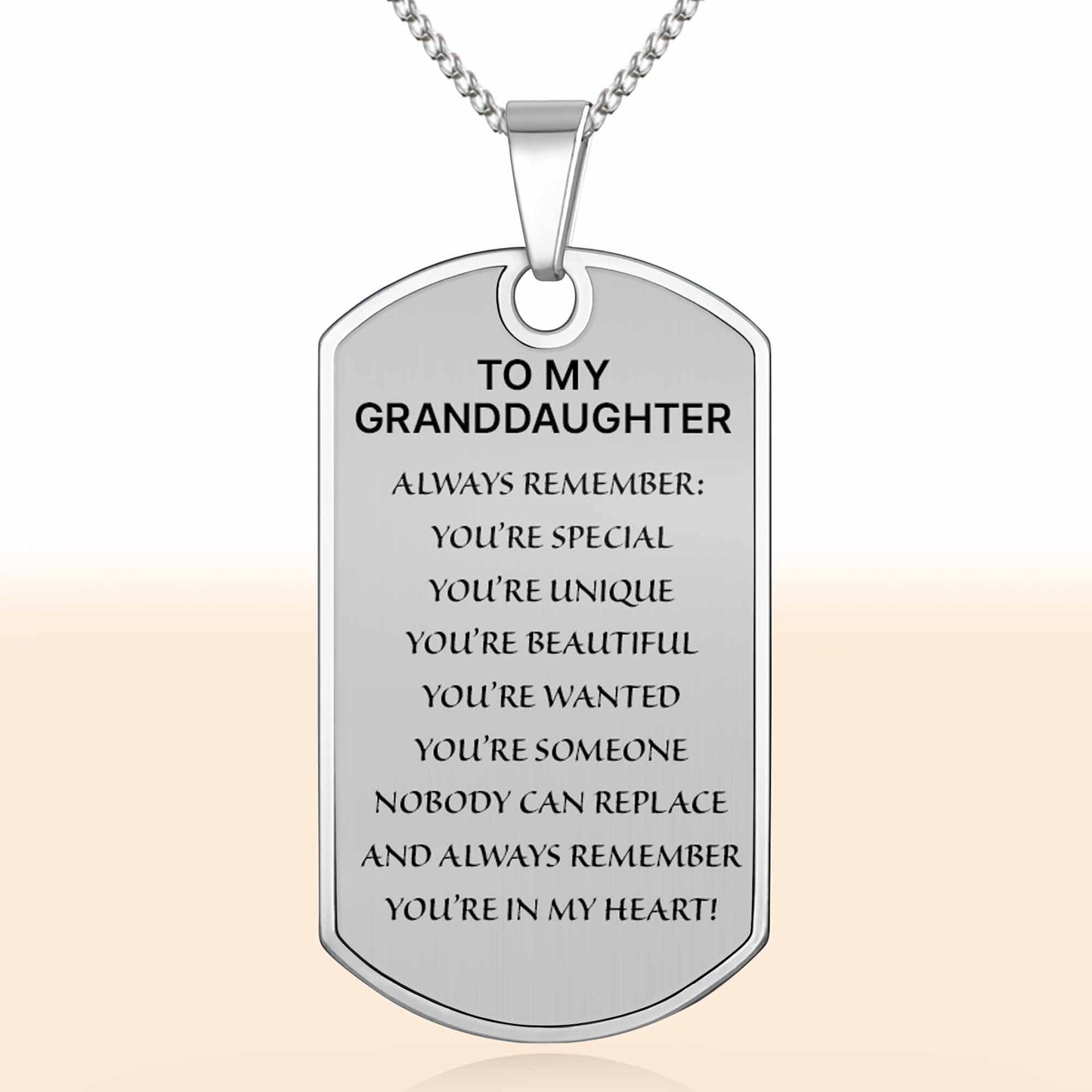 To My Granddaughter, Always Remember You’re Special, Moon And Fairy