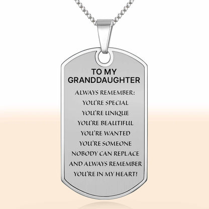 To My Granddaughter, Always Remember You’re Special, Moon And Fairy