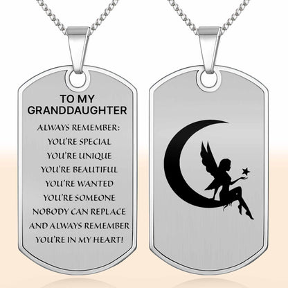 To My Granddaughter, Always Remember You’re Special, Moon And Fairy
