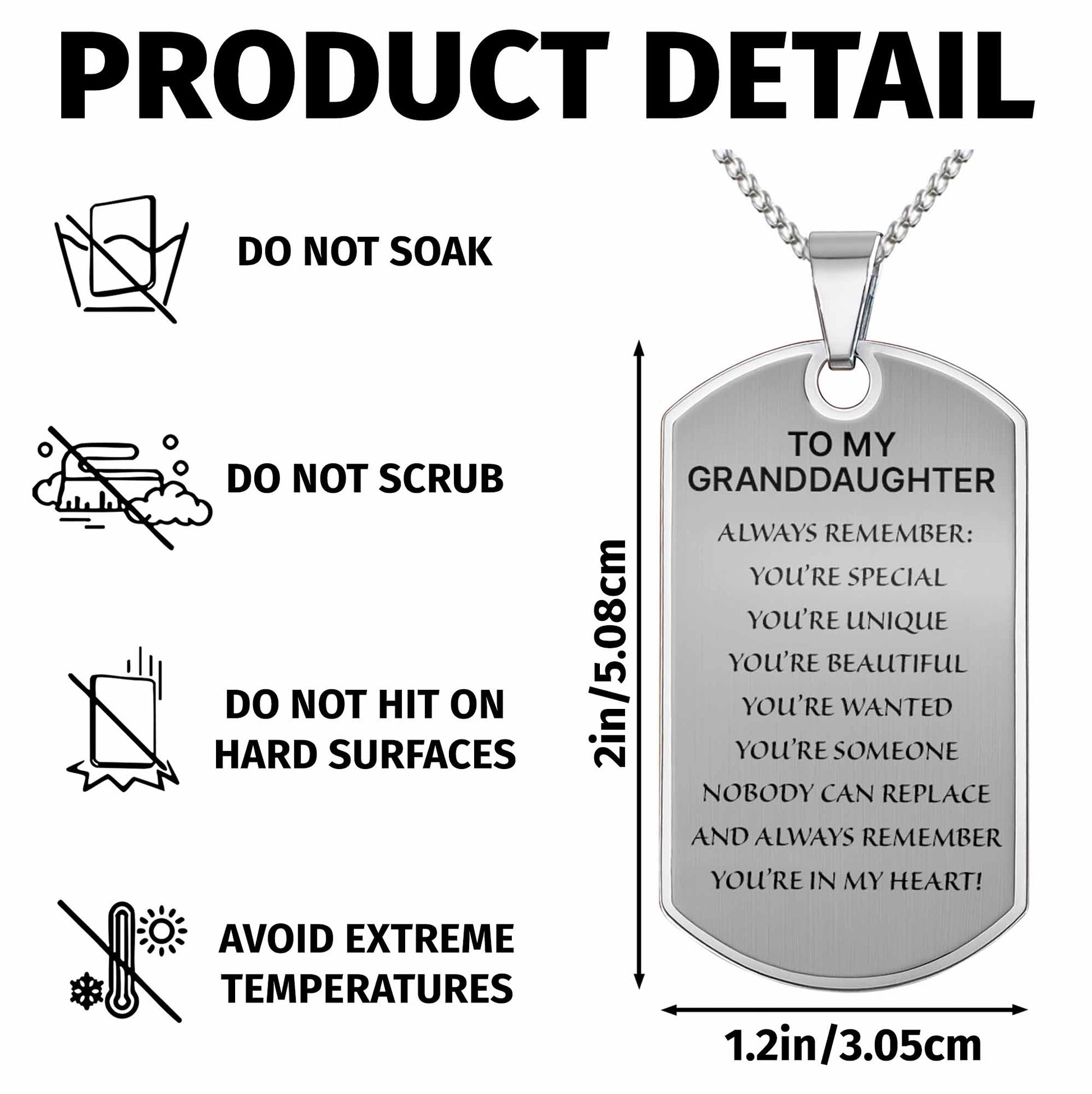 To My Granddaughter, Always Remember You’re Special, Moon And Fairy