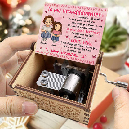 To My Granddaughter, Love And Support Message