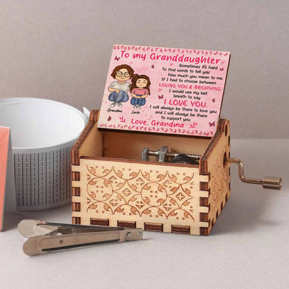 To My Granddaughter, Love And Support Message