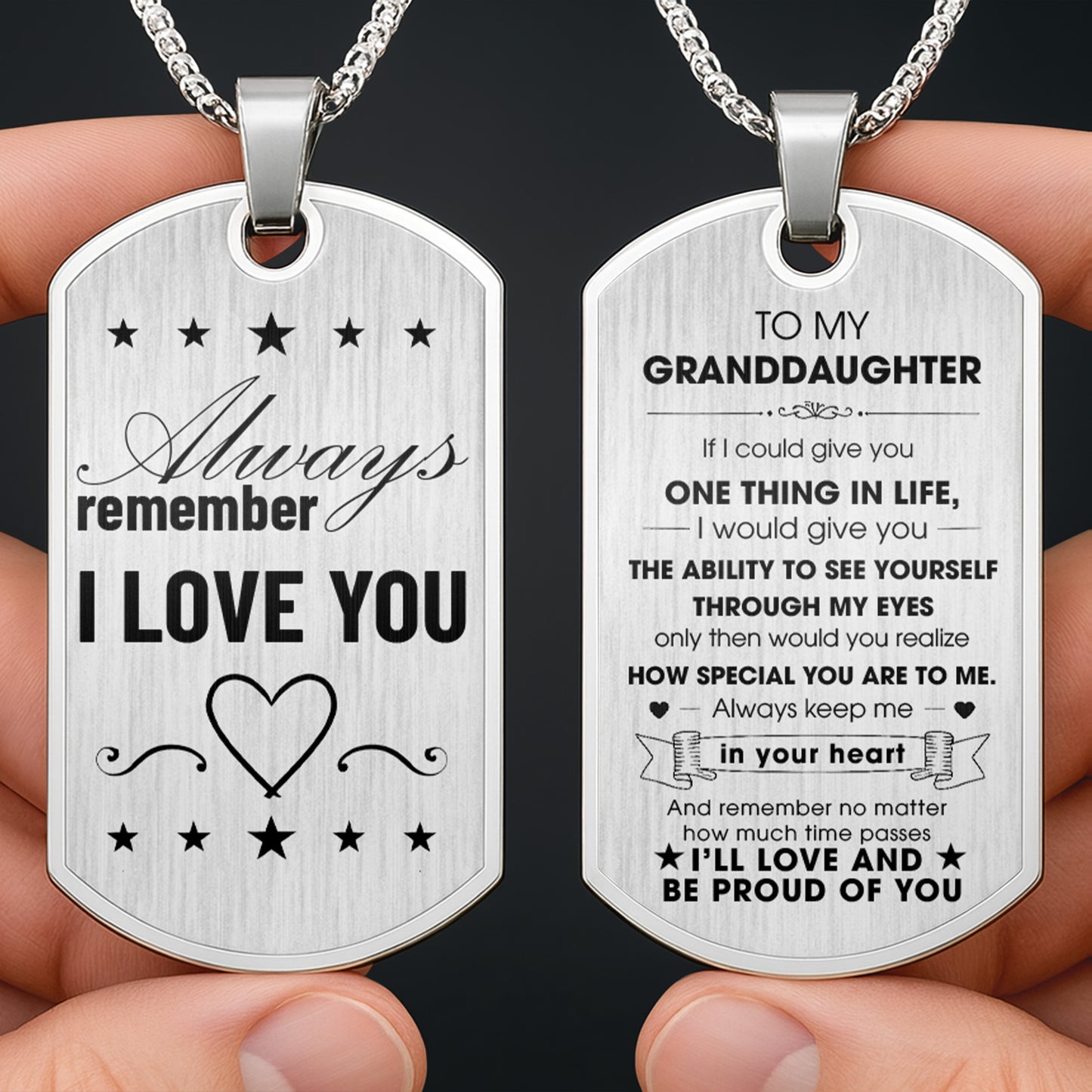 Always Remember I Love You, Stars And Hearts