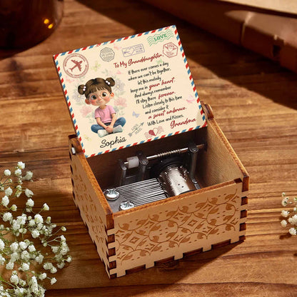 To My Granddaughter, Let This Melody Keep Me In Your Heart