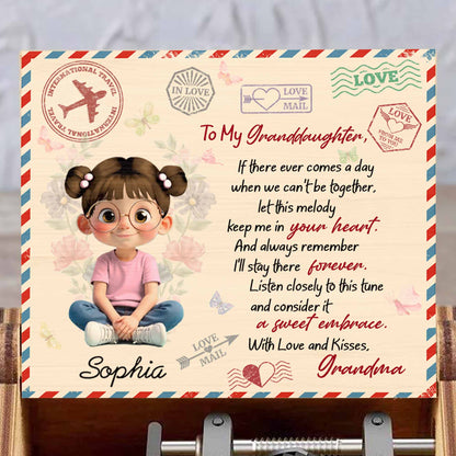 To My Granddaughter, Let This Melody Keep Me In Your Heart