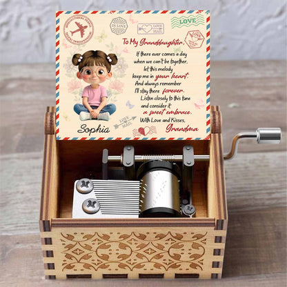 To My Granddaughter, Let This Melody Keep Me In Your Heart