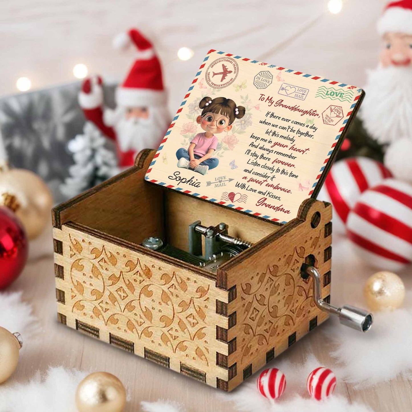 To My Granddaughter, Let This Melody Keep Me In Your Heart