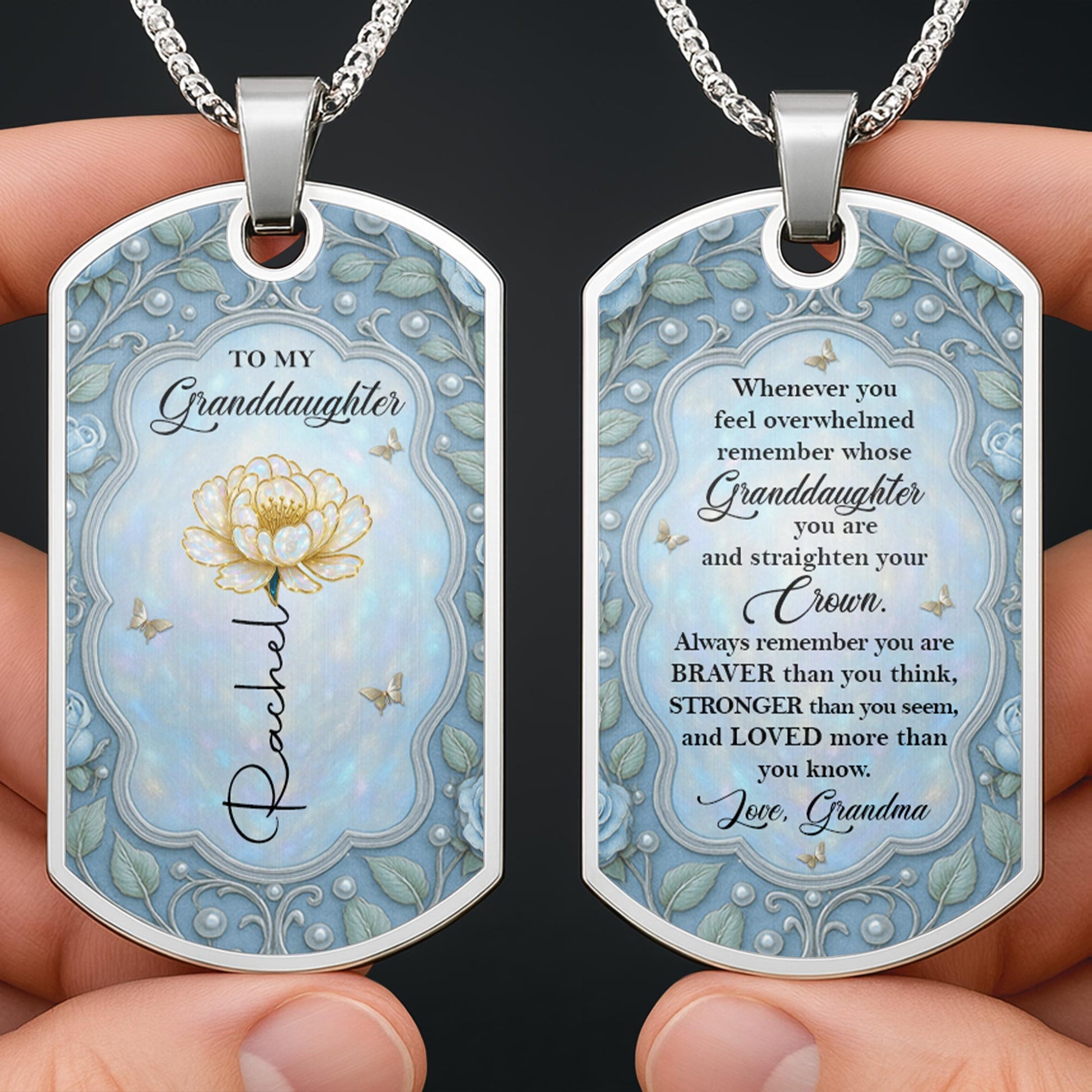 To My Granddaughter, Remember Whose Granddaughter You Are