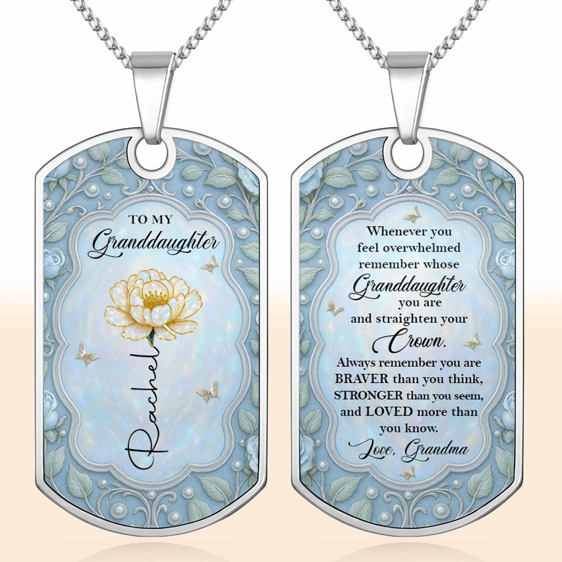 To My Granddaughter, Remember Whose Granddaughter You Are