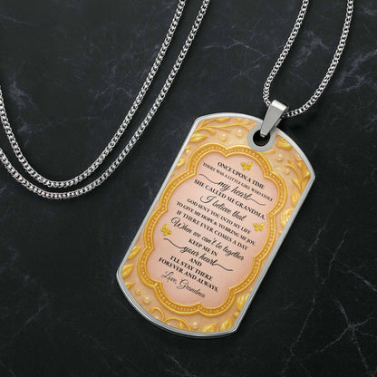 To My Granddaughter, Once Upon A Time, Flowers And Butterflies