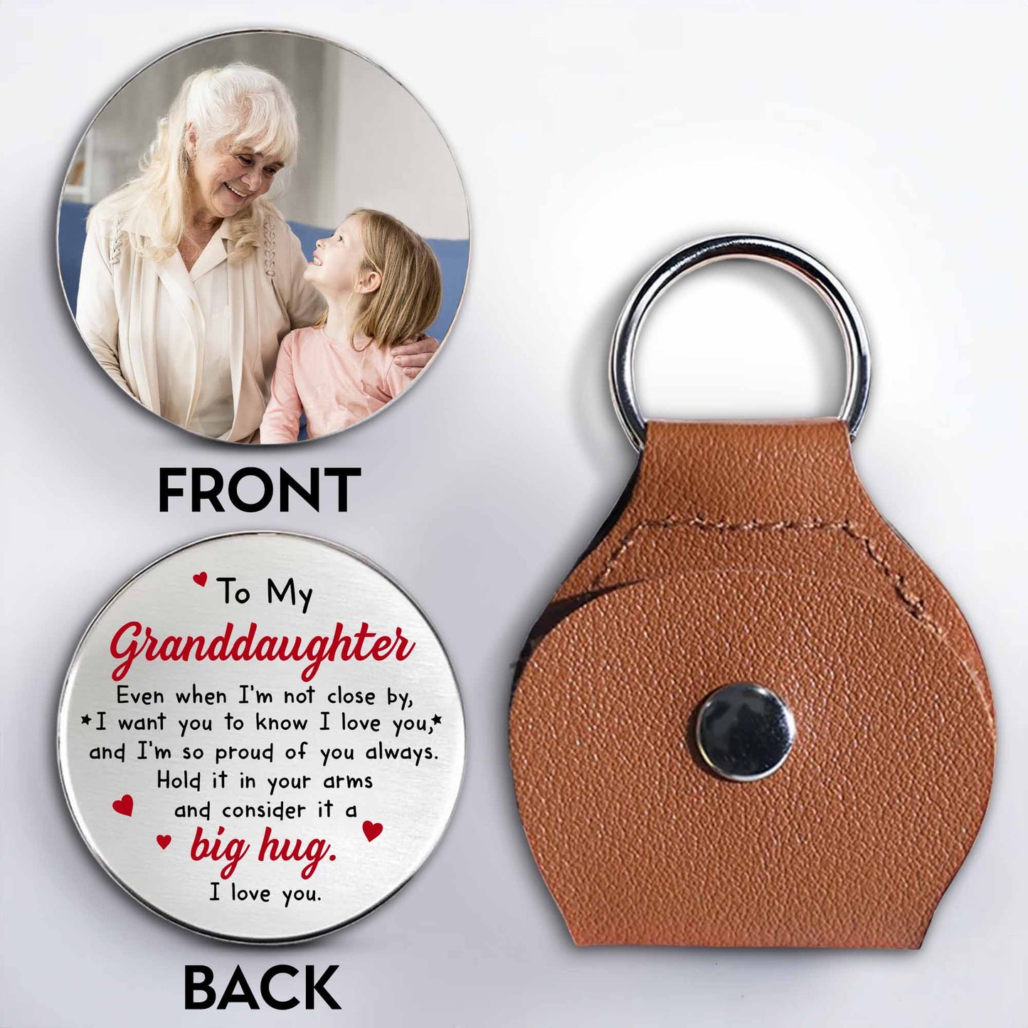 To My Granddaughter, Hold It In Your Arms Big Hug