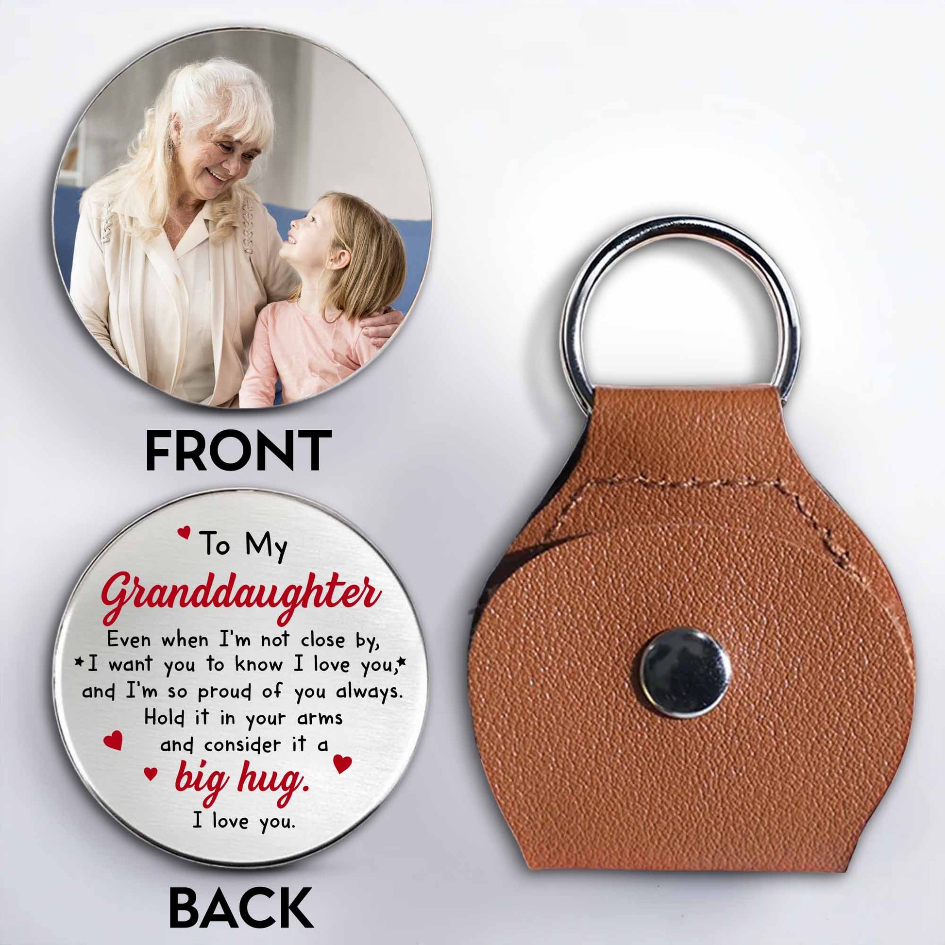 To My Granddaughter, Hold It In Your Arms Big Hug