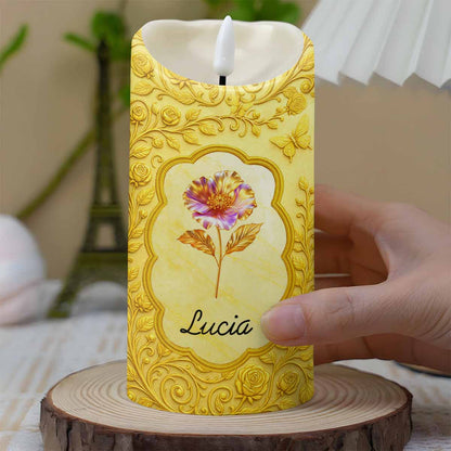 Whenever You Feel Overwhelmed, Remember Flower and Butterfly Design