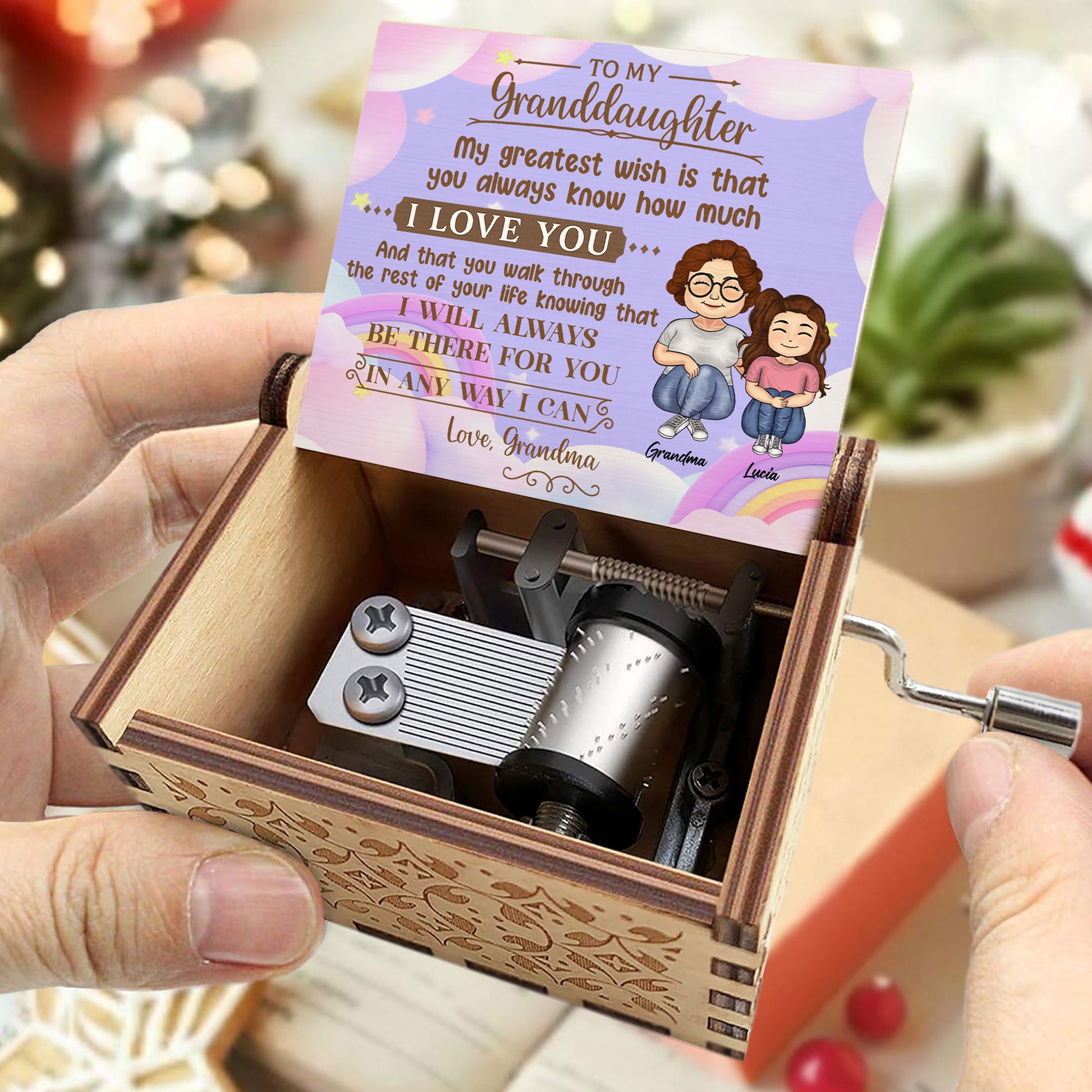 To My Granddaughter, Love From Grandma