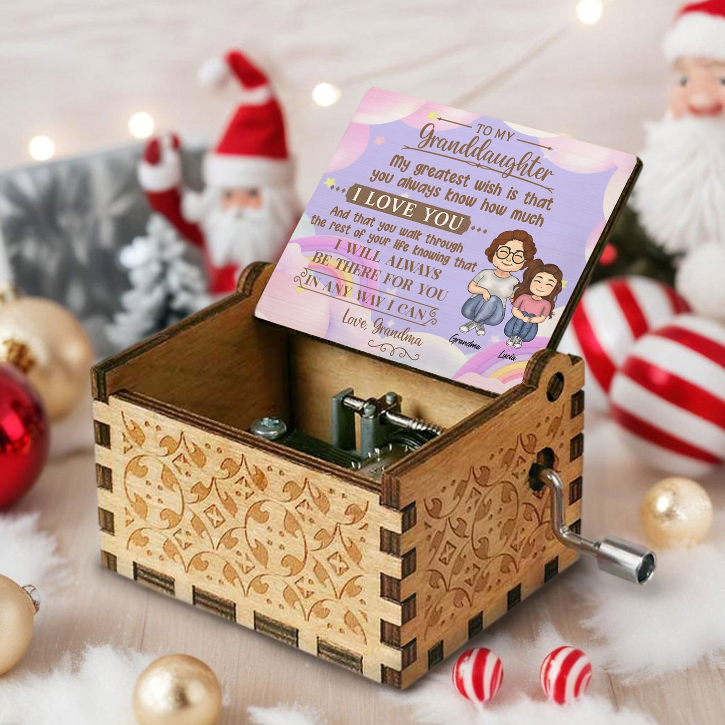 To My Granddaughter, Love From Grandma