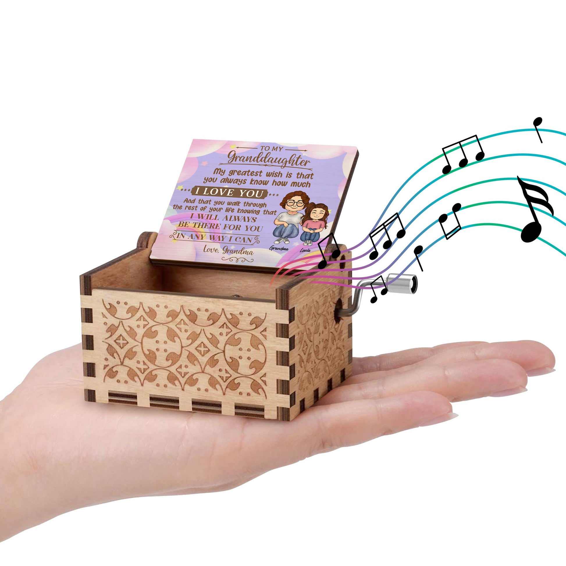 To My Granddaughter, Love From Grandma