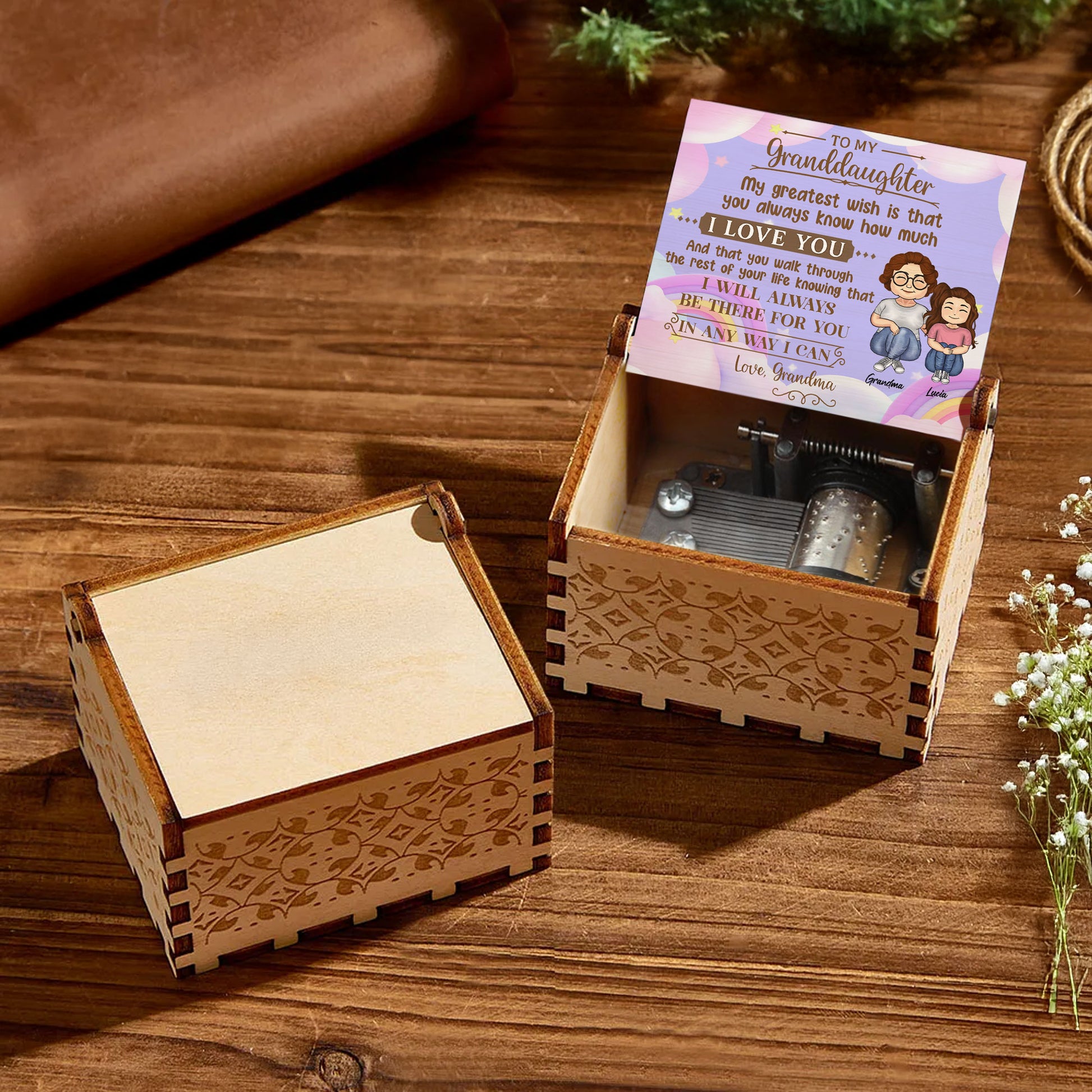 To My Granddaughter, Love From Grandma