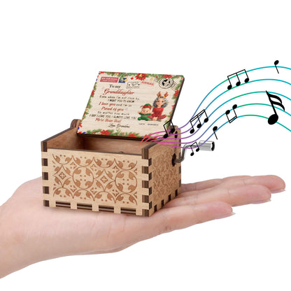 To My Granddaughter, Love And Proud Message