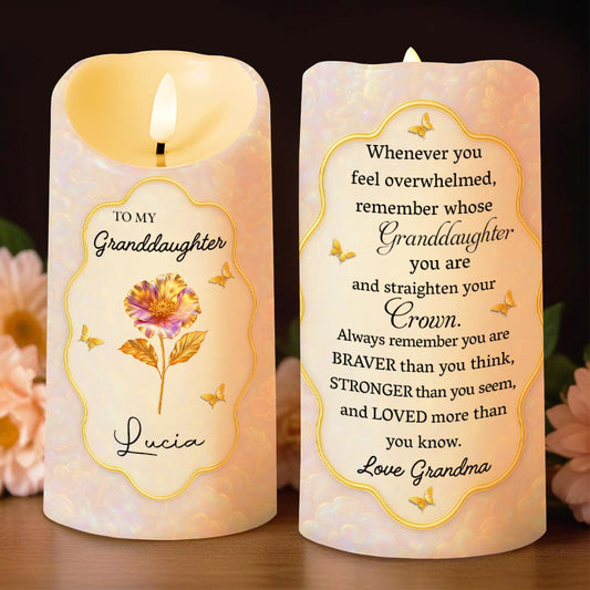 Remember Whose Granddaughter You Are, Flowers And Butterflies