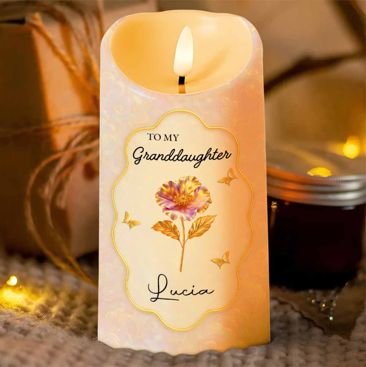 Remember Whose Granddaughter You Are, Flowers And Butterflies