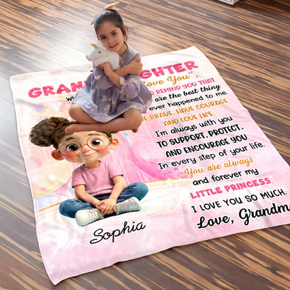 To My Granddaughter, You Are My Little Princess